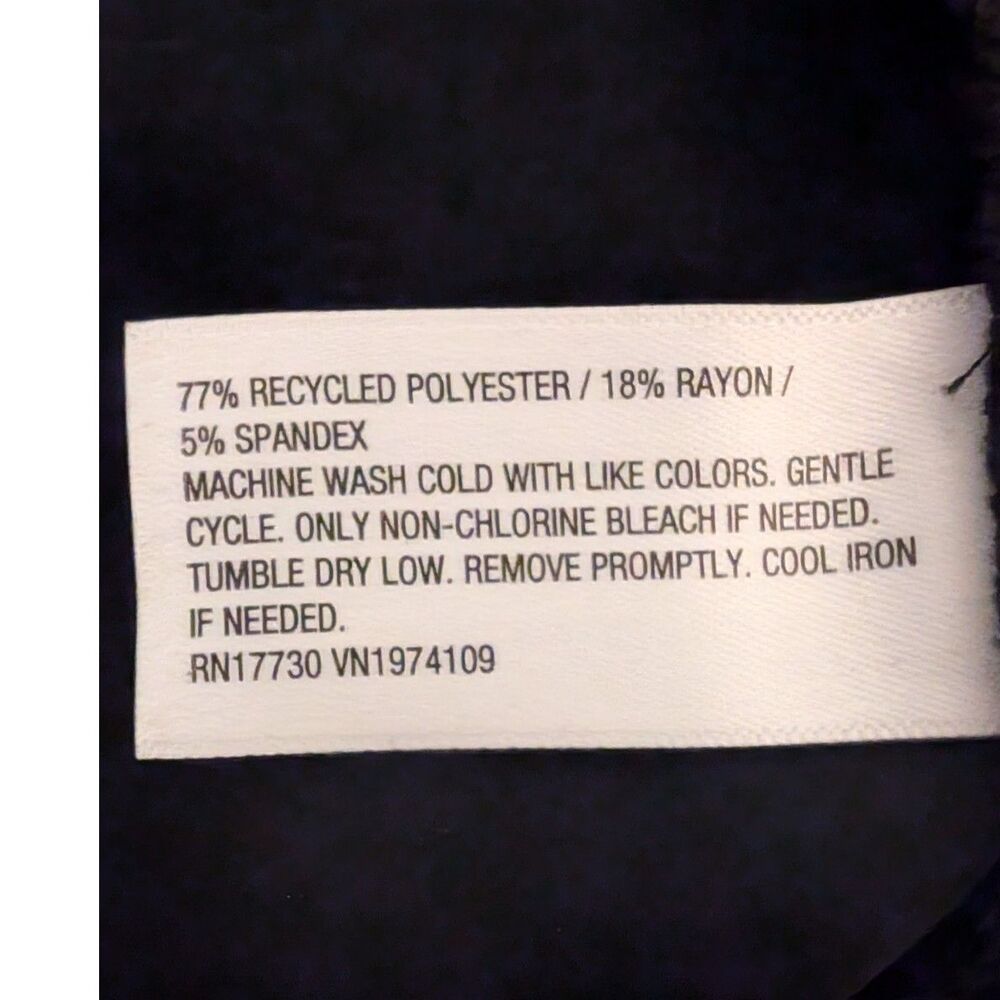 Women's Wide Leg Pants - Wild Fable - Black Size S - Picture 6 of 6